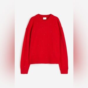 H&M | Pearl Embellished Sweater